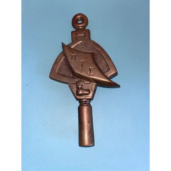 Vintage Brass Pi Tau Sigma Mechanical Engineering Fraternity Honor Society Key - Picture 7 of 10